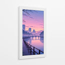 Amanecer urbano - Caperh | Cuadro decorativo de Canvas Lab