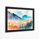 Arboleda en acuarela - Caperh | Cuadro decorativo de Canvas Lab