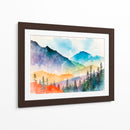 Arboleda en acuarela - Caperh | Cuadro decorativo de Canvas Lab