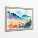 Arboleda en acuarela - Caperh | Cuadro decorativo de Canvas Lab