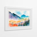 Arboleda en acuarela - Caperh | Cuadro decorativo de Canvas Lab
