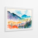 Arboleda en acuarela - Caperh | Cuadro decorativo de Canvas Lab