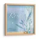 Inspiración Floral Azul Vii - Evelia Designs | Cuadro decorativo de Canvas Lab