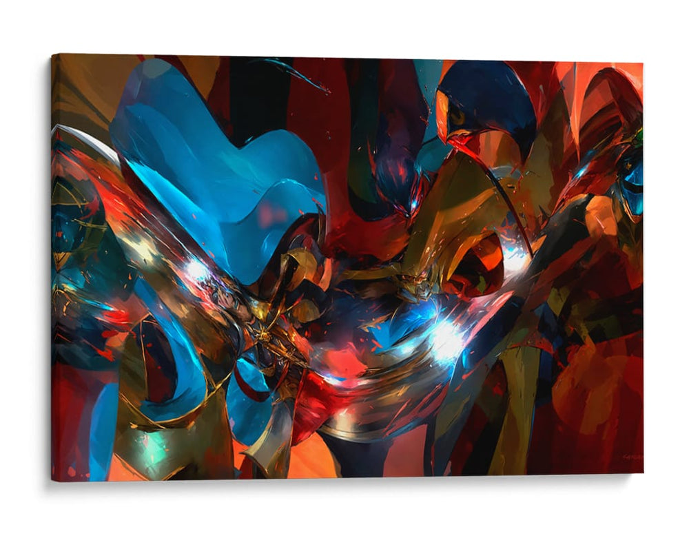 Contornos iluminados - Caperh | Cuadro decorativo de Canvas Lab