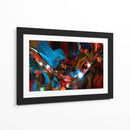 Contornos iluminados - Caperh | Cuadro decorativo de Canvas Lab