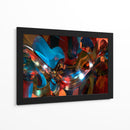 Contornos iluminados - Caperh | Cuadro decorativo de Canvas Lab