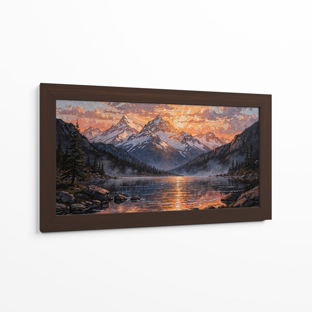 Cumbres de ámbar - Caperh | Cuadro decorativo de Canvas Lab