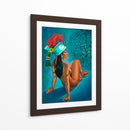 Contemplación de una estela Maya - Caperh | Cuadro decorativo de Canvas Lab