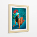Contemplación de una estela Maya - Caperh | Cuadro decorativo de Canvas Lab