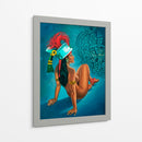 Contemplación de una estela Maya - Caperh | Cuadro decorativo de Canvas Lab