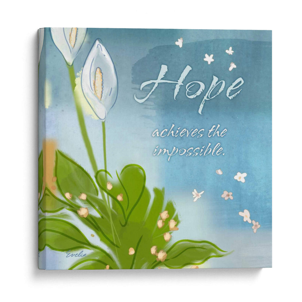 Inspiración Floral Azul Ix - Evelia Designs | Cuadro decorativo de Canvas Lab