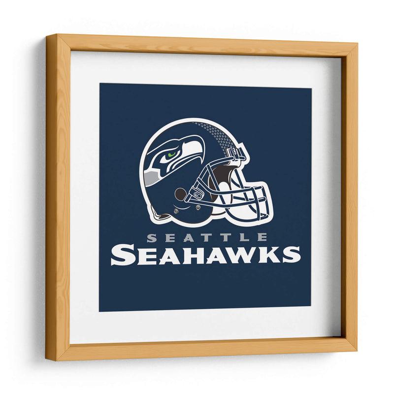 Seattle Seahawks helmet | Cuadro decorativo de Canvas Lab