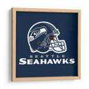 Seattle Seahawks helmet | Cuadro decorativo de Canvas Lab