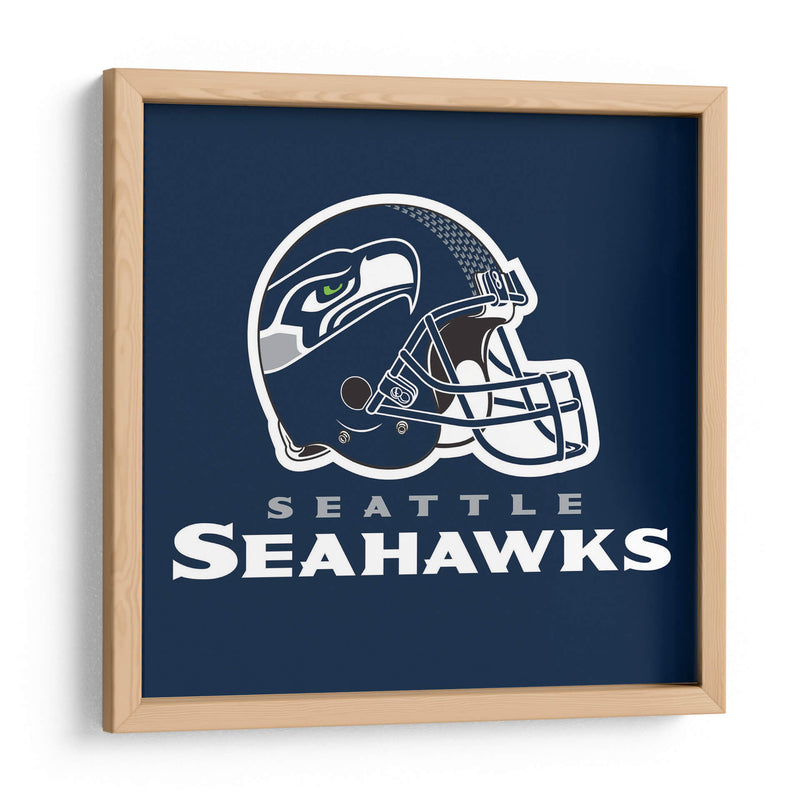 Seattle Seahawks helmet | Cuadro decorativo de Canvas Lab