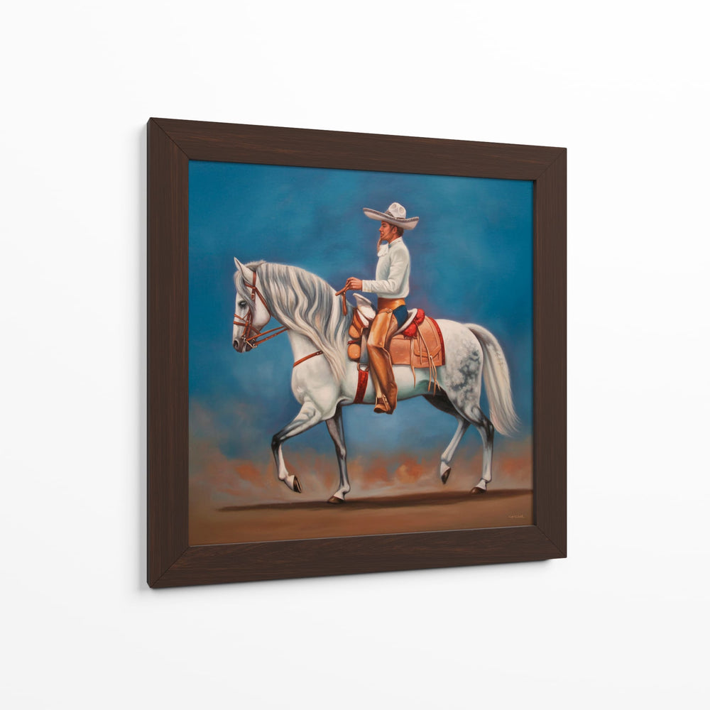 El charro a caballo - Caperh | Cuadro decorativo de Canvas Lab