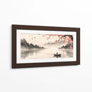 El pescador y Sakura - Caperh | Cuadro decorativo de Canvas Lab