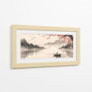 El pescador y Sakura - Caperh | Cuadro decorativo de Canvas Lab
