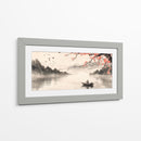 El pescador y Sakura - Caperh | Cuadro decorativo de Canvas Lab