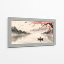 El pescador y Sakura - Caperh | Cuadro decorativo de Canvas Lab