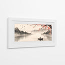 El pescador y Sakura - Caperh | Cuadro decorativo de Canvas Lab