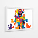 El señor de los gatos - Horizontal - Caperh | Cuadro decorativo de Canvas Lab