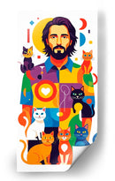 El señor de los gatos - Caperh | Cuadro decorativo de Canvas Lab