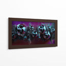 Escudos cromados - Caperh | Cuadro decorativo de Canvas Lab