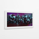 Escudos cromados - Caperh | Cuadro decorativo de Canvas Lab