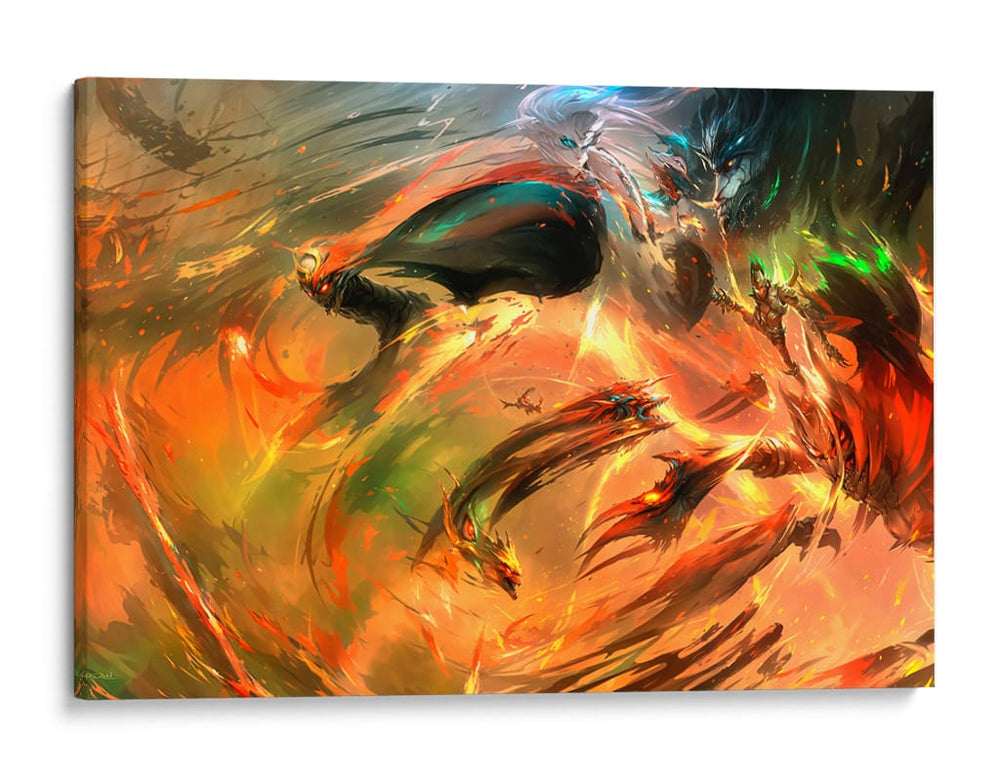 Espectros y demonios - Caperh | Cuadro decorativo de Canvas Lab