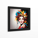 Estallido floral - Caperh | Cuadro decorativo de Canvas Lab