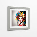 Estallido floral - Caperh | Cuadro decorativo de Canvas Lab