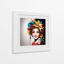 Estallido floral - Caperh | Cuadro decorativo de Canvas Lab