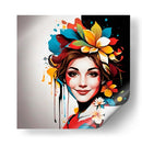 Estallido floral - Caperh | Cuadro decorativo de Canvas Lab