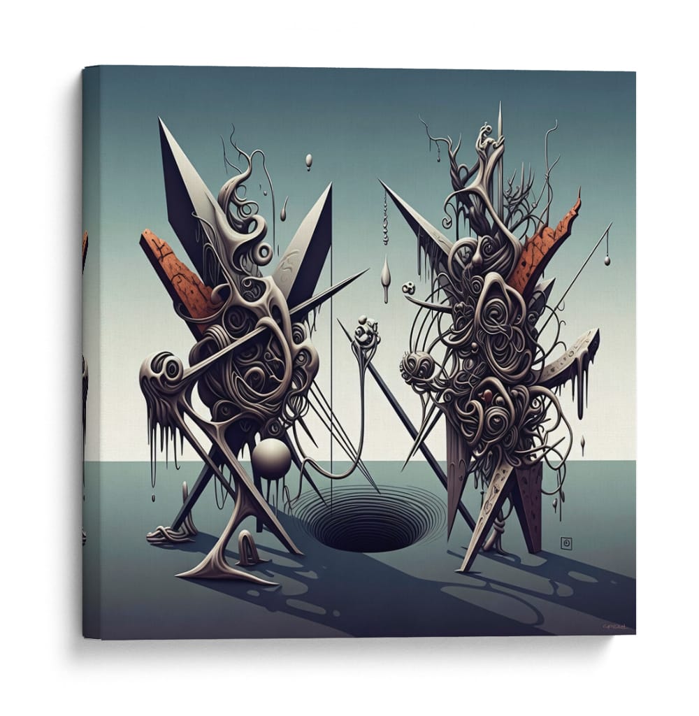 Estructuras mutantes - Caperh | Cuadro decorativo de Canvas Lab