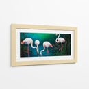 Flamencos II - Caperh | Cuadro decorativo de Canvas Lab