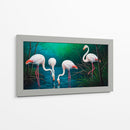 Flamencos II - Caperh | Cuadro decorativo de Canvas Lab