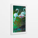 Flamencos - Caperh | Cuadro decorativo de Canvas Lab