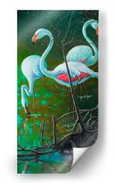 Flamencos - Caperh | Cuadro decorativo de Canvas Lab