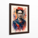 Frida Kahlo II - Caperh | Cuadro decorativo de Canvas Lab