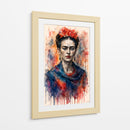 Frida Kahlo II - Caperh | Cuadro decorativo de Canvas Lab