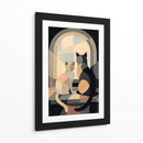 Gatitos chismosos - Caperh | Cuadro decorativo de Canvas Lab