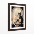 Gatitos chismosos - Caperh | Cuadro decorativo de Canvas Lab