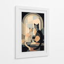 Gatitos chismosos - Caperh | Cuadro decorativo de Canvas Lab