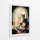 Gatitos chismosos - Caperh | Cuadro decorativo de Canvas Lab