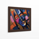 Geometría del rostro - Caperh | Cuadro decorativo de Canvas Lab