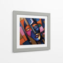 Geometría del rostro - Caperh | Cuadro decorativo de Canvas Lab