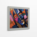 Geometría del rostro - Caperh | Cuadro decorativo de Canvas Lab