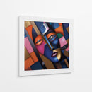 Geometría del rostro - Caperh | Cuadro decorativo de Canvas Lab