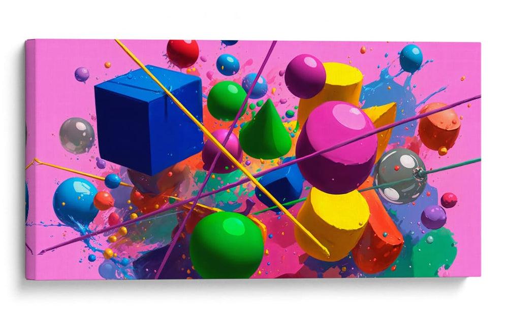 Geometría pop - Caperh | Cuadro decorativo de Canvas Lab