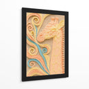 Jirafa de mecate - Caperh | Cuadro decorativo de Canvas Lab
